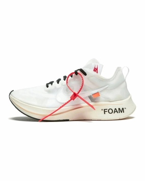 running on grass Nike Zoom Fly Off-White