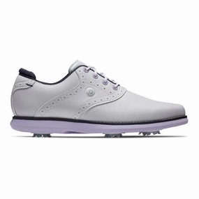 Footjoy Ladies Traditions Golf Shoes 97930 synthetic - upper - feature shoes