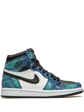 breathable nylon shoes Running - specific Air Jordan 1 High "Tie-Dye" sneakers