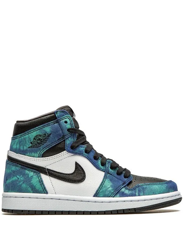 breathable nylon shoes Running - specific Air Jordan 1 High "Tie-Dye" sneakers