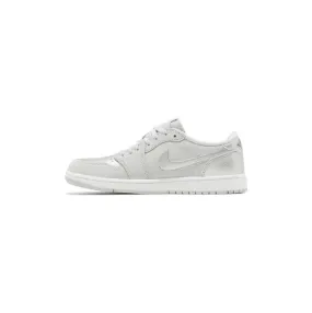 Air Jordan 1 Retro Low OG 'Metallic Silver' Flexible Movement chunky shoes