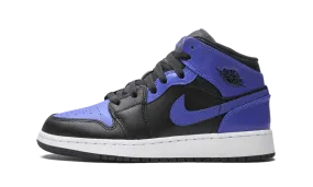 anti - slip - design shoes Air Jordan 1 Mid Hyper Royal (GS)