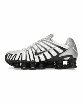 waterproof - construction - reliability shoes Nike Shox TL Metallic Silver Wolf Grey