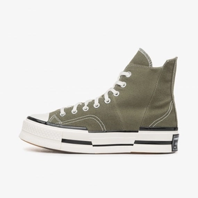 Built Light Stretch Step Converse Chuck 70 Mid "Army Green"