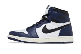 Air Jordan 1 Retro High OG 'Midnight Navy' Uneven terrain men's sports footwear