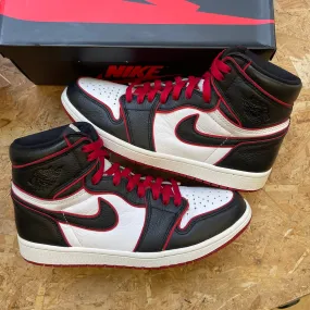 Jordan 1 High Bloodline - PRE-OWNED perforated upper shoes