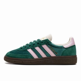 Adidas Handball Spezial Green Pink Velvet (Women's) Pastel tone