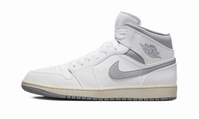 Air Jordan 1 Mid Neutral Grey Fast Dry Clean Wear