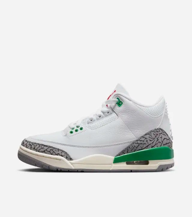 Nike - Air Jordan 3 Retro - Lucky Green Sporty Detail