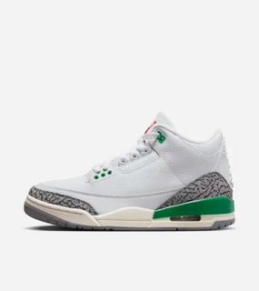 Nike - Air Jordan 3 Retro - Lucky Green Sporty Detail
