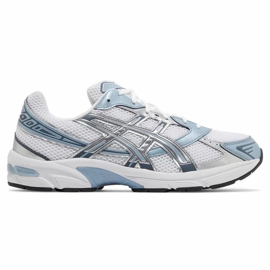 ASICS Gel 1130 White Shark Skin running in rural areas Shiny