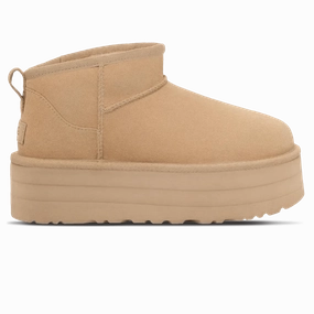 UGG Classic Ultra Mini Platform Driftwood (W) Shape Boost Run Step