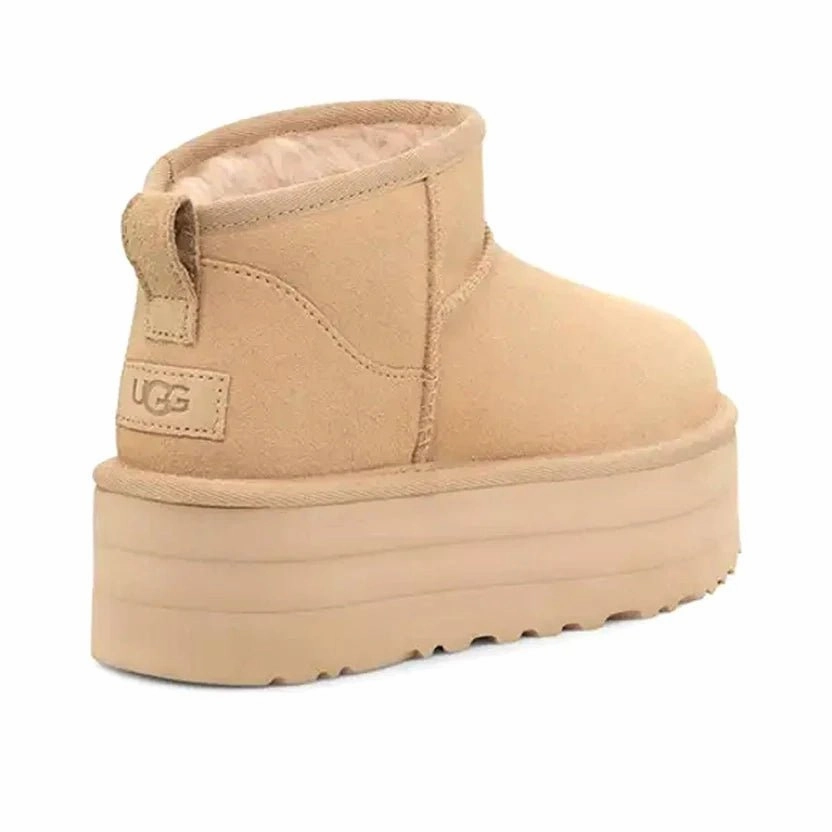 Balanced Motion UGG Classic Ultra Mini Platform Driftwood (W)