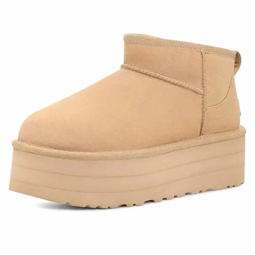 UGG Classic Ultra Mini Platform Driftwood (W) Fabric Base