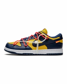 adjustable shoe fit Nike Dunk Low X Off-White Michigan