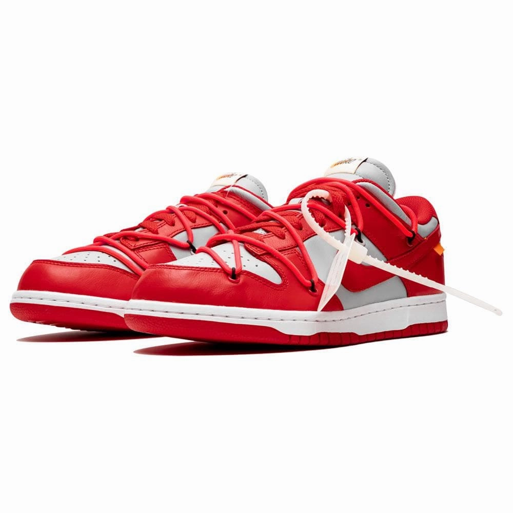Foam Cushioning Basic Appeal OFF-WHITE X Nike Dunk Low 'University Red'