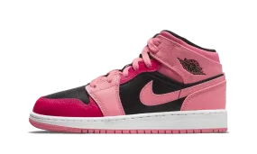 Long Wear Comfort Air Jordan 1 Mid Coral Chalk (GS)