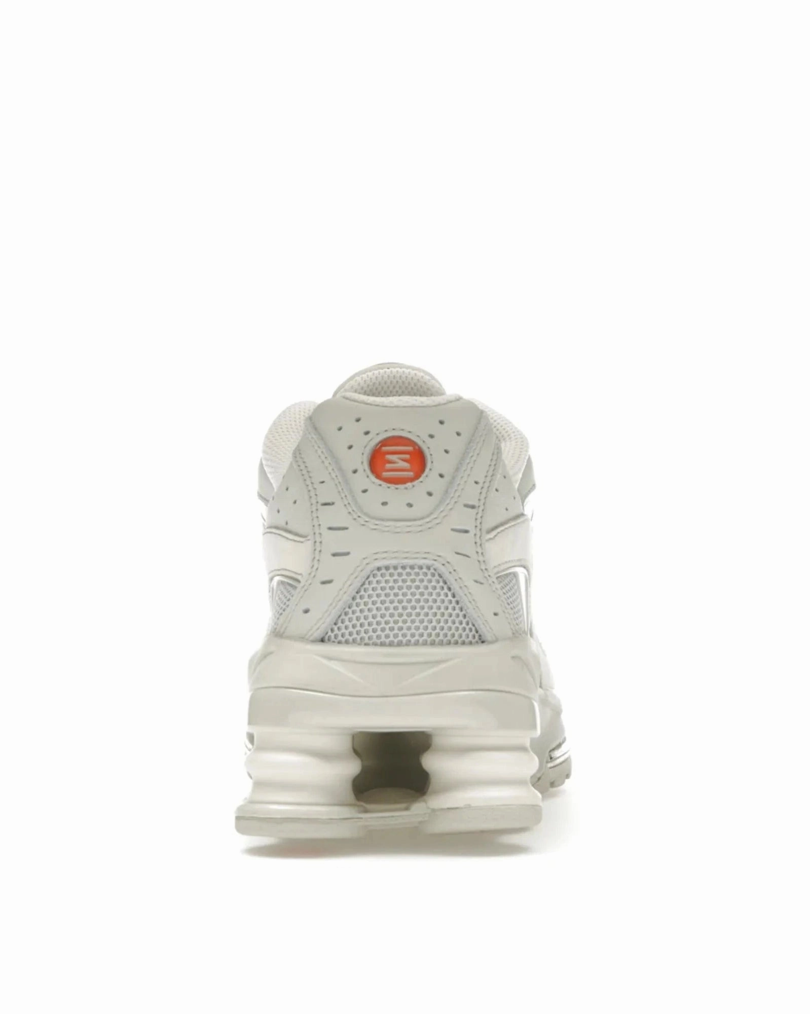 Mountain running cold - weather - runner Nike Shox Ride 2 Light Bone Turf Orange