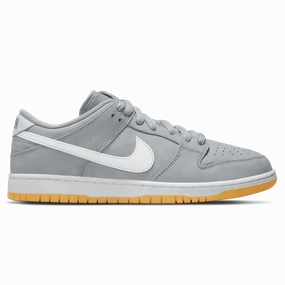 running on an indoor track shoes Nike Dunk Low Pro ISO SB 'Wolf Grey Gum'