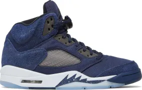 cloudy day running shoe circumstance foam - filled - feature shoes Air Jordan 5 Retro Georgetown "Midnight Navy"