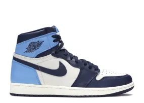 Jordan 1 Retro High Obsidian UNC running shoes for beginners