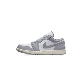 weekend running shoes synthetic material Air Jordan 1 Low 'Vintage Grey'