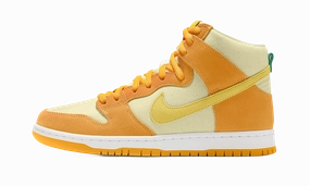 dirt running shoes Nike SB Dunk High Pineapple