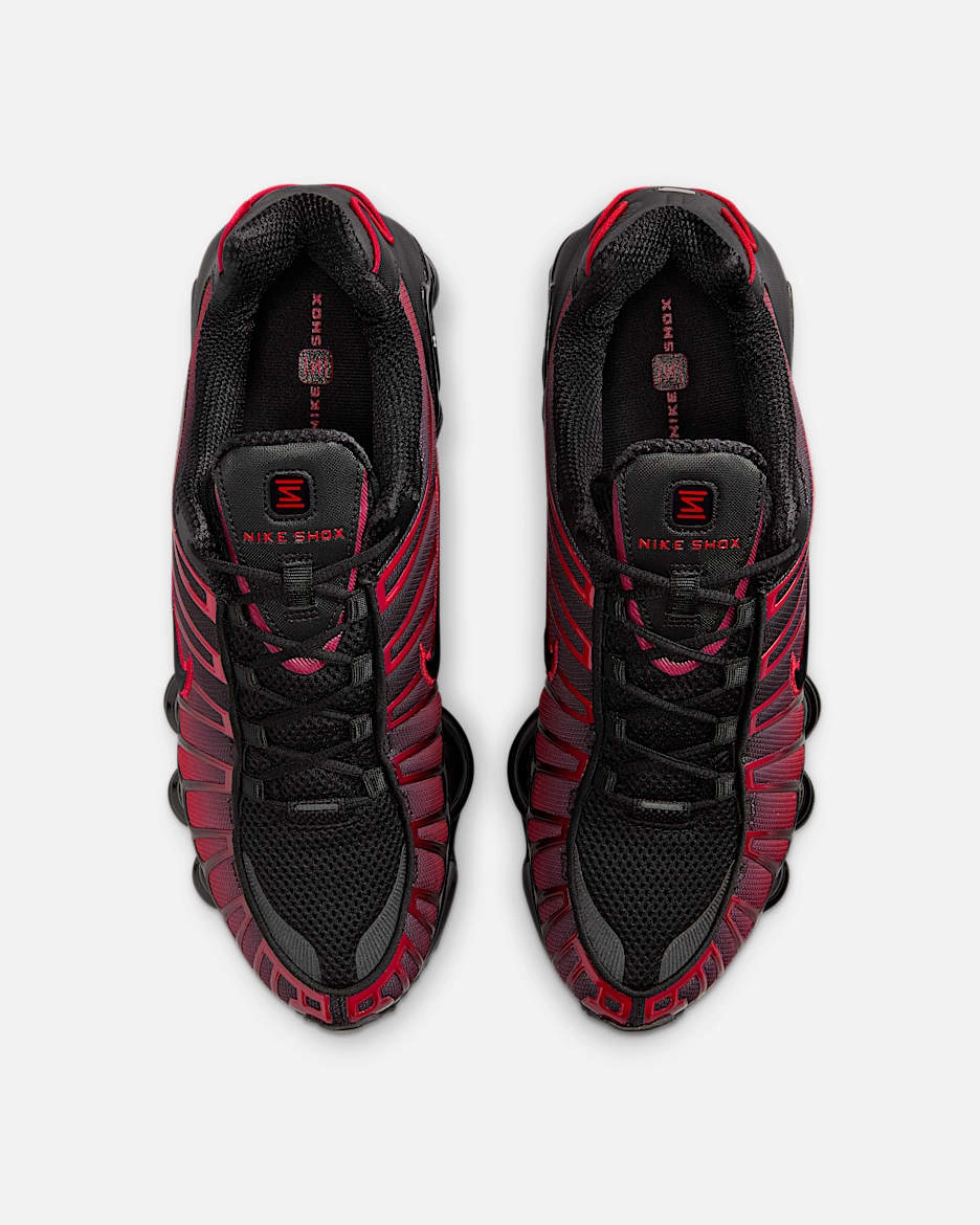 Nike shox Tl thermoreactive red & black colour change Synthetic Finish Elevated arch