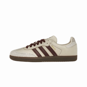 Walking Comfort Stone Walk Adidas Samba Og Wonder White Maroon (Women's)