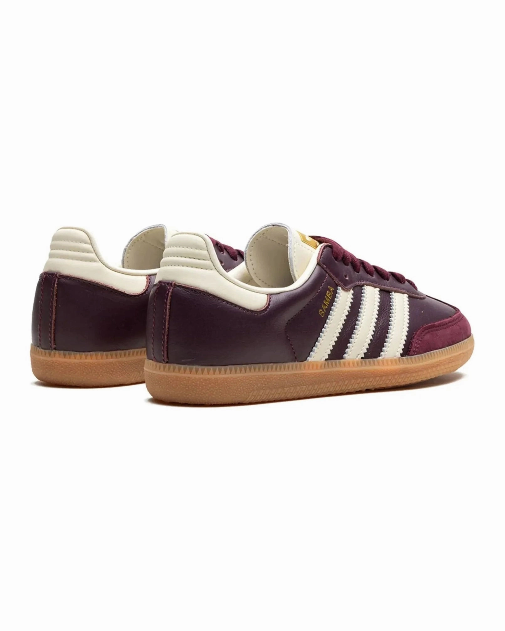 Urban Sport Ground Control Adidas Samba OG Maroon Gold Metallic