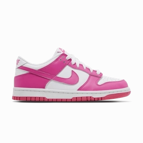running on dirt roads Nike Dunk Low GS 'Laser Fuchsia'