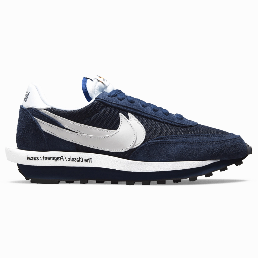 Mountain running Fragment Design X Sacai X Nike LDV Waffle 'Blackened Blue'