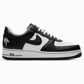 Nike Air Force 1 Low x Terror Squad 'Black White' slim fit Tough Build