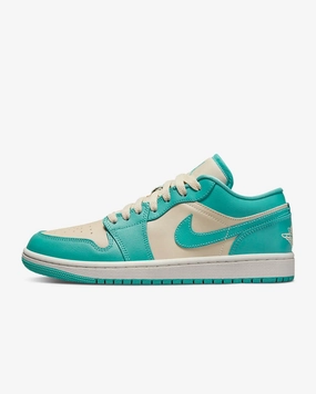 Wood Step Barefoot feel Nike - Air Jordan 1 Low - Tropical Teal