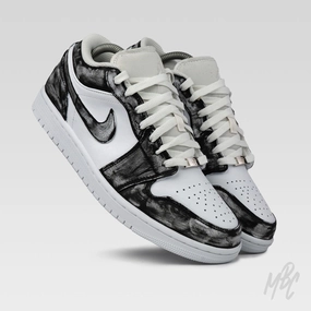 Washed Out Colourway - Jordan 1 Low Custom Arch Design