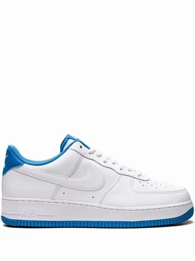 Lightweight Walk Versatile Wear Nike Air Force 1 Low "Blue and white "