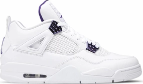 fitness - enthusiast mesh - lining shoes Air Jordan 4 Retro Metallic Purple