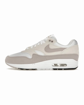 leather - upper - feature shoes forefoot - padded running shoes Nike Air Max 1 Platinum Violet
