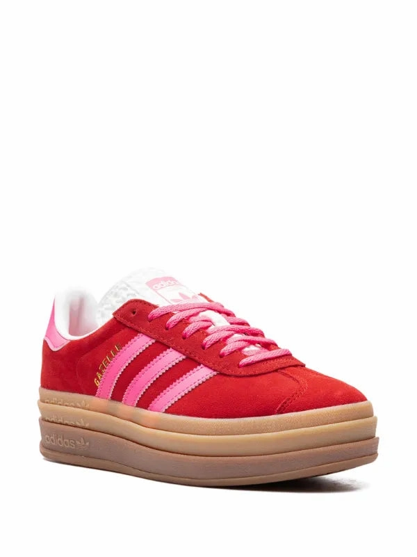 Classic Look Airport Style Adidas Gazelle Bold "Red"