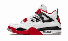 smooth shoes Air Jordan 4 Retro Fire Red (2020)