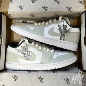 Day Style Soft Design Trap Angel - Jordan 1 Low | UK 6.5