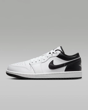 Port Run Dusk Step Nike - Air Jordan 1 Low - White Black