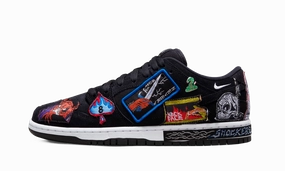 Nike SB Dunk Low Pro QS Neckface Training Footwear Shock-absorbing