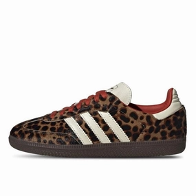 Adidas Samba OG Preloved Red Leopard Spring Vibe Storm Step
