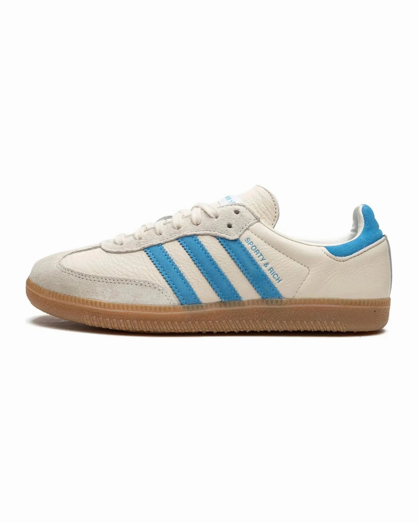 Adidas Samba OG Sporty & Rich Beige Blue Endurance Run