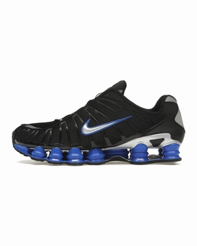 pool shoes Nike Shox TL Black Racer Blue Metallic Silver