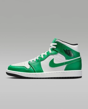 Nike - Air Jordan 1 MID - Lucky Green Joy Step