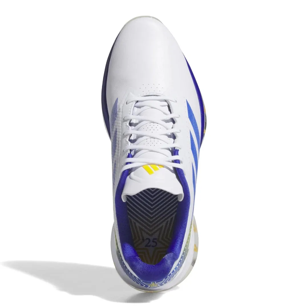 running in a soccer field area shoes adidas Adizero ZG Golf Shoes JS1897