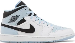 Air Jordan 1 Mid SE Ice Blue (2023) sprinter shoes great flexibility