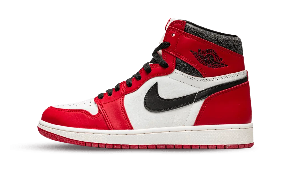 Air Jordan 1 Retro High OG Lost and Found Neutral alignment connected